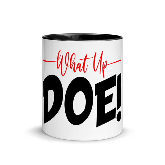 Mug with Color Inside - WhatUpDoeshirts